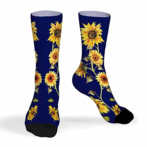 Image of Pehede Socks Mens Fun Dress Socks for Women Funny Novelty Crazy Design Socks