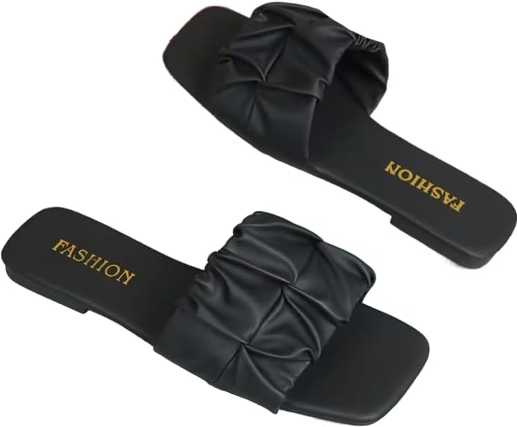 Beach Sandals for Women Flip Flop Flat Summer Beach Slides Beach Shoes for Women Beach Slippers for women Straw Shoes Elegant Anti Slip Indoor and Outdoor Dressy summer Non Slip