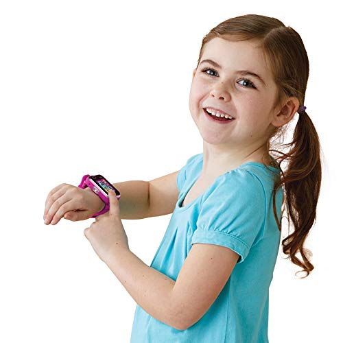 VTech - KidiZoom SmartWatch DX2 Rose Framboise, Montre Digitale Enfant, Photo, Selfie, Vidéo, Écran Tactile Vertical, Jouet High-Tech, Cadeau Enfant et Ado de 5 Ans à 13 Ans - Contenu en Français