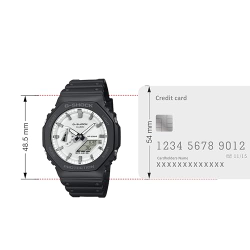 Image of Casio G-Shock GA-2100WD-1ADR Analog-Digital White Dial Men (G1637)