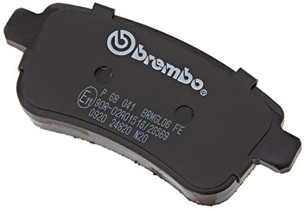 Brembo P 68 041 komplet klocków hamulcowych, hamulec tarczowy – (4-częściowy)