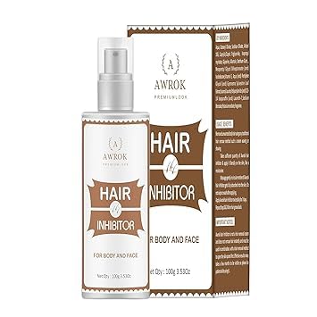 Permanent Hair Removal Lotion - Organic Stop Hair Growth Inhibitor for Body and Face - Hair Removal for Women | Natural Painless Hair Inhibitor | 100G