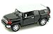 KiNSMART New 1:36 Display - Black Color Toyota FJ Cruiser Diecast Model Car
