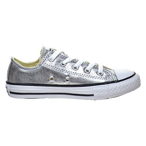 Image of Converse Chuck Taylor All Star OX Low Top Little Kid's Shoes Metallic Gunmetal 353180f (11.5 M US)