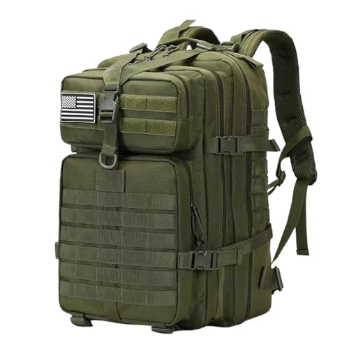 [ChopEase] 50L �ϋv�̂���i�C�������h�� �t�B�b�V���O�E�n���e�B���O �o�b�N�p�b�N �A�E�g�h�A �~���^���[ �����b�N�T�b�N �^�N�e�B�J�� �X�|�[�c �L�����v �n�C�L���O���ʖh���X�|�[�c�A�T���g�o�R�p (�A�[�~�[�O���[��)