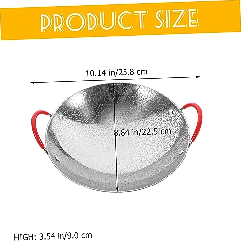 Wok de acero inoxidable VICASKY con doble asa miniatura 2