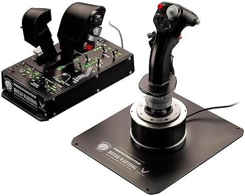 Thrustmaster Joystick HOTAS WARTHOG z dwiema dźwigniami przepustnicy i portem USB