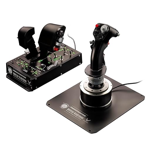 Thrustmaster HOTAS Warthog Flight Stick, A-10C Replica Metal Flight Simulator Joystick, Hall Effect Sensor, 19 Action Buttons, HOTAS Flight Stick for Flight Sim Controller Setup, Compatible with PC by Thrustmaster - Image 6