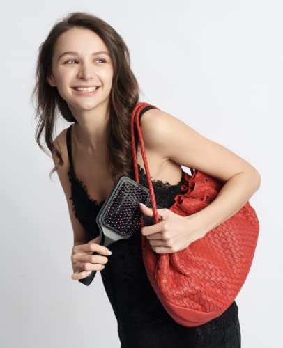 Binocktails Bev-Brush Paddle Hairbrush Secret Flask – Hold 6 oz (185 ML) of Alcohol – The Best Women’s Hidden Flask