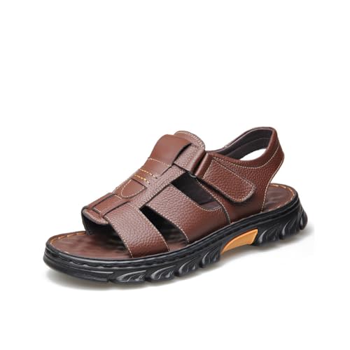 Sandales de sport homme en cuir pour randonnée et plage