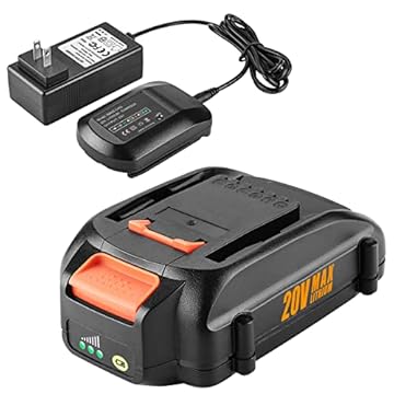 worx grass trimmer battery charger