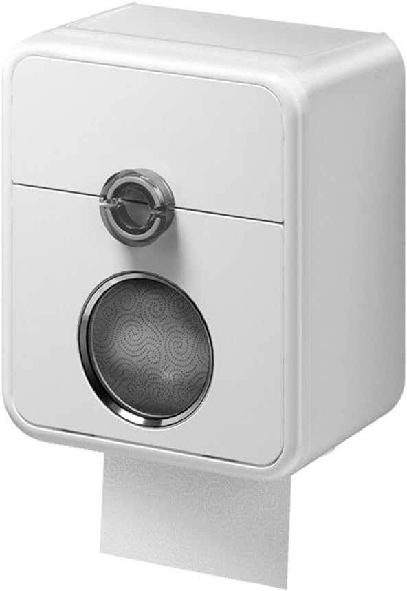 Toilet Paper Box Wall-Mounted Tissue Perforation-Free Waterproof Roll