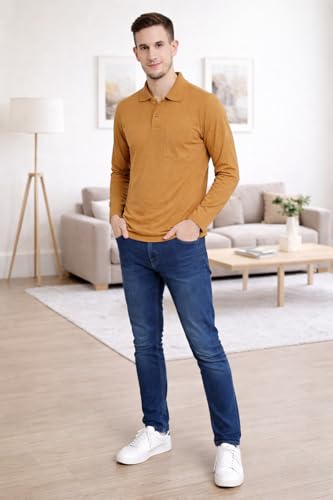 Image of CAMEY Men's Classic Fit Polo T-Shirt
