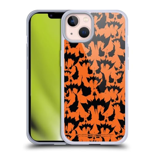 Head Case Designs Officially Licensed Batman Arkham Knight Scarecrow Pattern Graphics Gel Case [Military Grade Protection] Compatible with Apple iPhone 13 and Compatible with MagSafe
