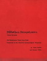 Old Babylonian Texts from Kish Conserved in the Istanbul Archaeological Museums 0890030863 Book Cover