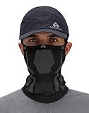 Pioneer Camp Men's Winter Neck Gaiter Warmer Gator Windproof with Ear Loops Seamless Face Mask for Ski Snowboard Cold Weather