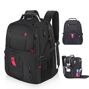 Durable Laptop Backpack for College, Travelers, and Professionals | 17-Inch Large Capacity | TSA & Flight Approved | Anti-Theft & Water-Resistant