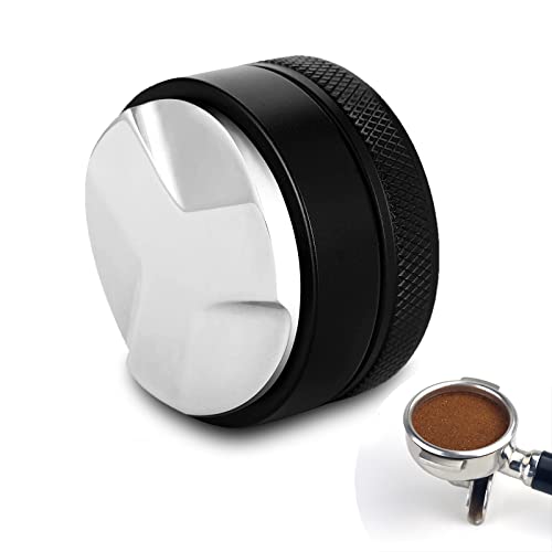 sinzau - sinzau Distributeur de Café Espresso, 304 Stainless Steel Presse Café 58 mm, Outil de Nivellement du Café Moulu