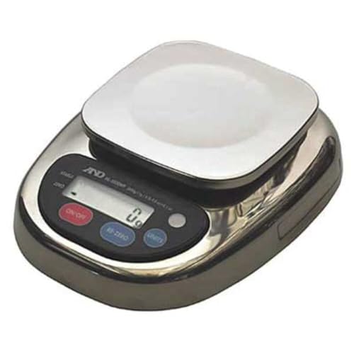 Báscula digital con plataforma de acero inoxidable 3000g miniatura 1