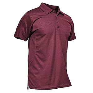 MAGCOMSEN Polo Shirts for Men T Shirts Golf Shirts Fishing Shirts Mens Army Shirt Short-Sleeve Hiking Shirt Camping Shirts Hunting Shirt Pique Polo Shirt Workout Shirts Hiking Shirts