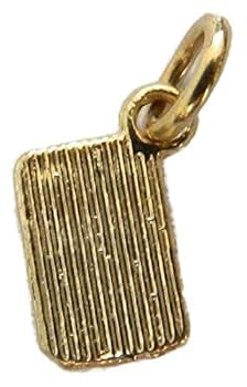 Amazon.com: 14k Yellow Gold Cupcake Pan pendant charm