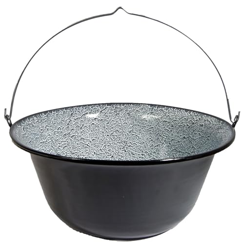 50L Gulaschkessel Topf Emaille für ca. 45-50 Personen