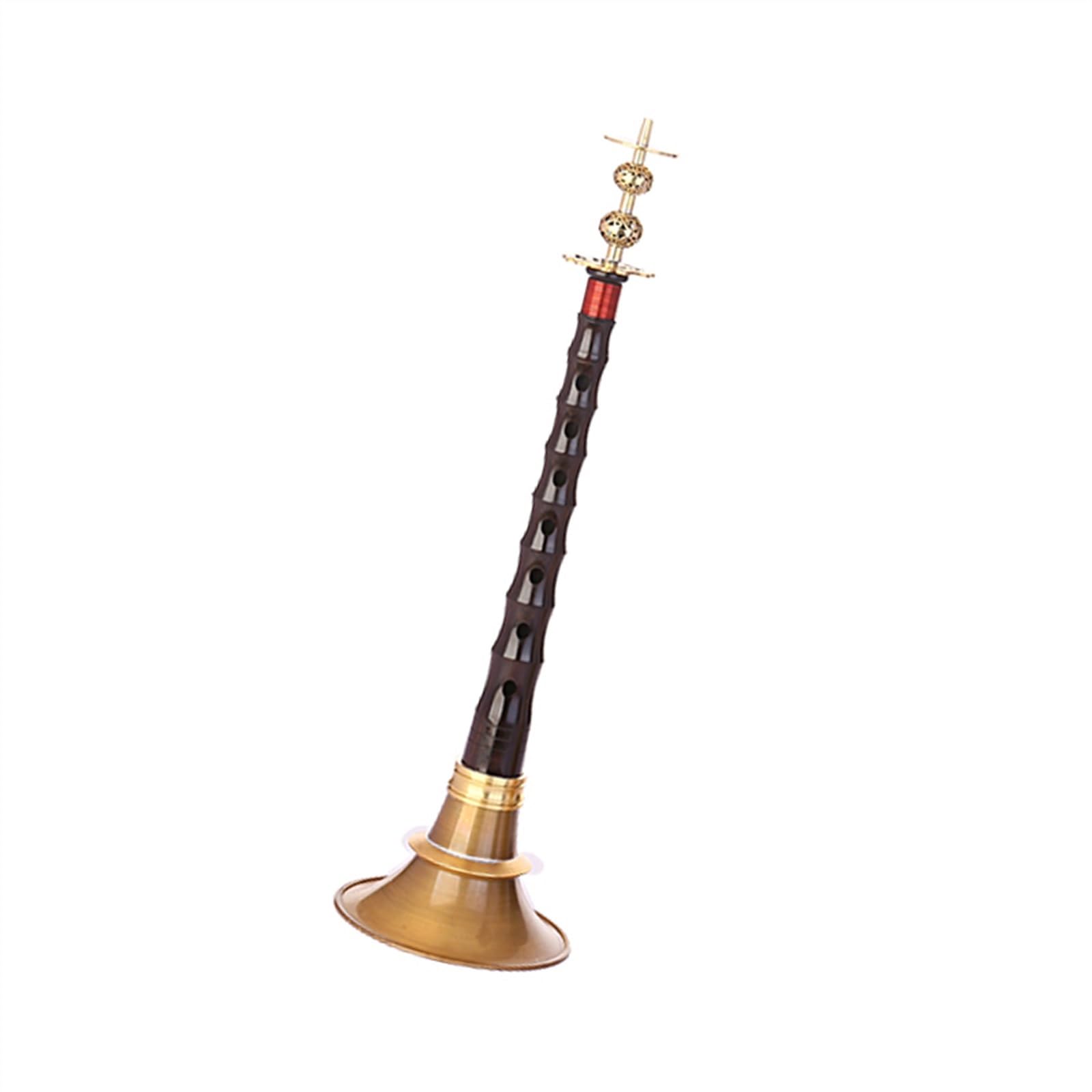 Suona Folk Suona Instrument Muzyczny Suona Zestaw Profesjonalne Wykonanie Suona Dla Początkujących (Color : Type B_22 cm)