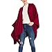Women's Shawl Wrap Poncho Ruana Cape Cardigan Sweater Open Front for Travel Flight Cruises (PC03-13)