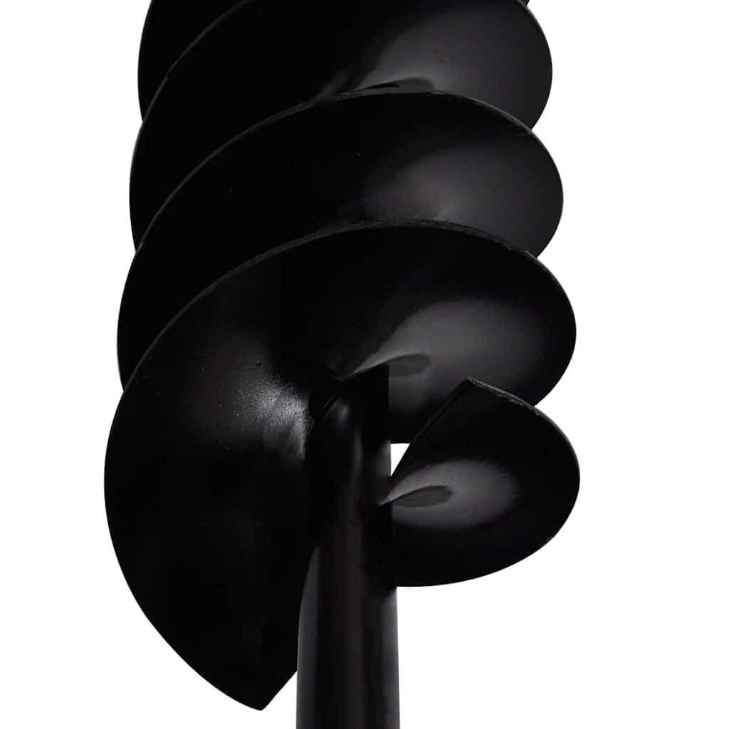 vidaXL Taladro de Tierra con Mango 120 mm con Tubo de Extensión 5 m Acero