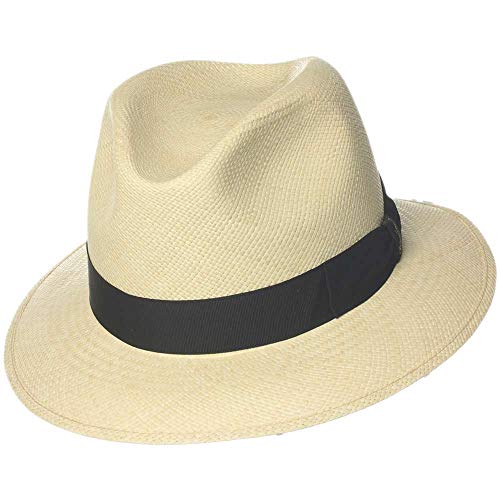 Borsalino Panama Safari Hat, Natural, 7 5/8