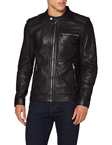 Freaky Nation Herren Lucky Jim-FN Jacke, Schwarz (Black 9000), Large (Herstellergröße: L)