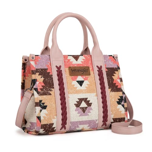 Image of Montana West Wrangler Boho Tote Bag Aztec Top Handle Handbags and Purses