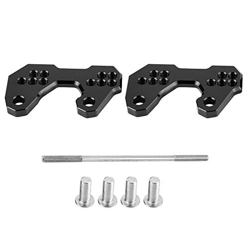 KSTE 2 Pezzi Moto Rearset Piede Base Pioli