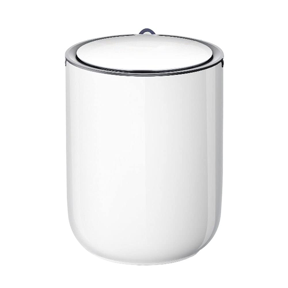 Smart Trash Can, Automatic Induction Home with Cover 8L Capacity Waterproof and Odor Proof Mute Opening and Closing Toilet Waste Basket