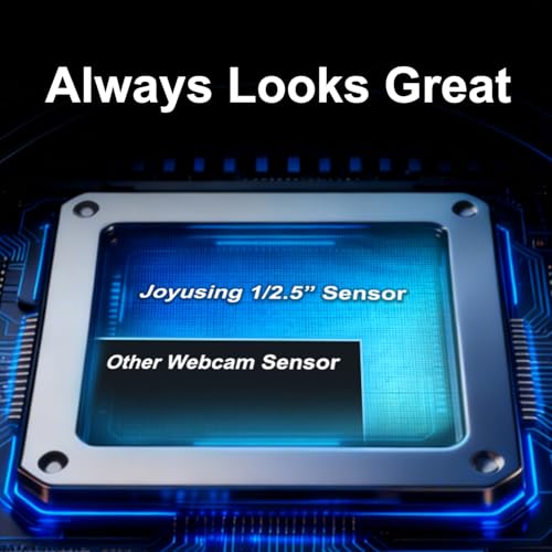 JOYUSING Flip600R 4K Webcam for PC - Ultra 4K HD Webcam with Tripod, PDAF Autofocus, Noise-Cancelling Mics, 79° FOV, Auto Light Correction, Privacy Cover, Streaming Camera for Gaming/Beauty — view 5