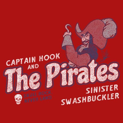 Disney Boy's Peter Pan Captain Hook and The Pirates T-Shirt2