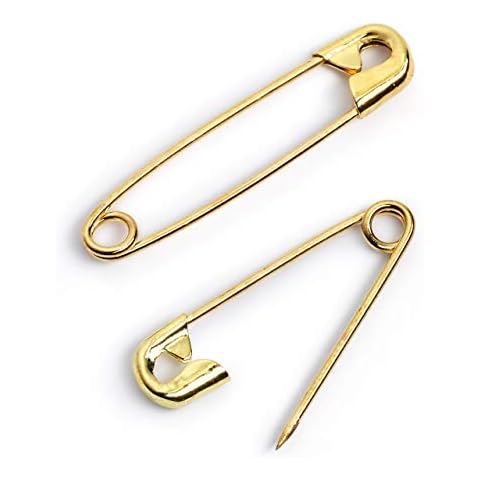 Prym Brass Safety Pins for Sewing and Quilting Cover