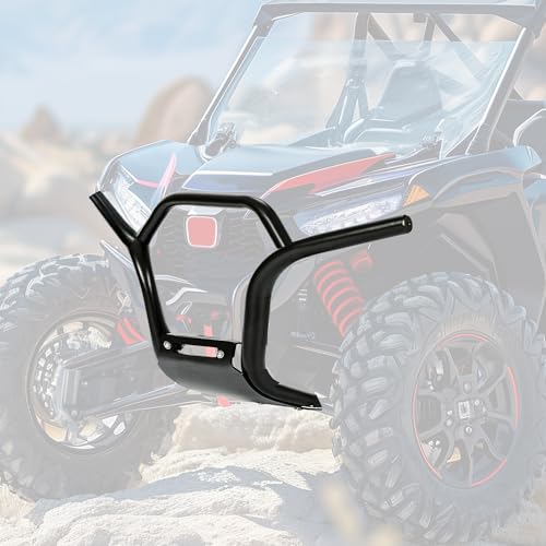 HECASA Front Bumper Protection Compatible with 2019-2021 Honda Talon 1000R/X 2020-2021 Honda Talon 1000 X-4 Brush Guard Black by HECASA - Used condition - US$111.69