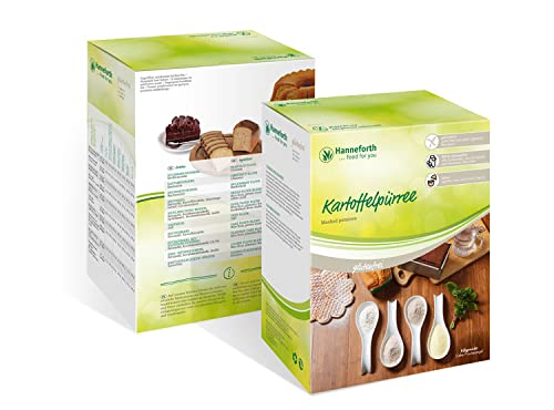 Glutenfreie Kartoffelflocken zum Backen oder Kochen, vegan, ohne Bindemittel (2x375g)