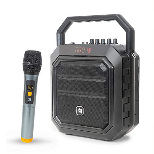 Deco Gear Portable Wireless PA Speaker System with Wireless Microphone - 30W Power