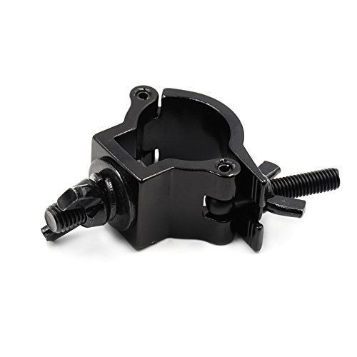 Xsayjia Truss Clamp Befestigungshaken 32-35mm Aluminium Legierung Heavy Duty 75KG für Spotlights Moving Head Lighting Unterstützt (5 Stück)