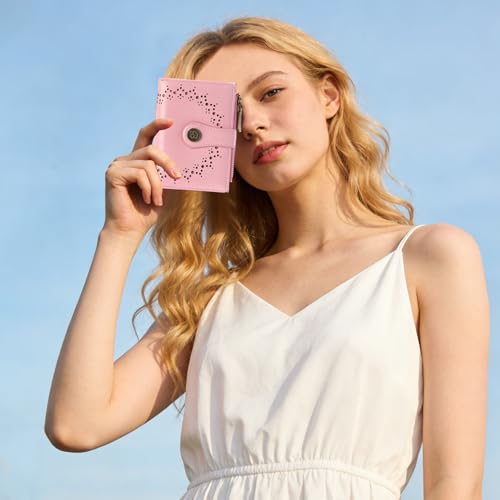 Image of Small Wallet for Women Bifold Credit Card Holder Compact Women Wallet with Zipper Coin Pocket