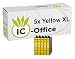 Produktbild 5X Tintenpatronen Yellow Gelb kompatibel für Epson 502XL 502 XL Drucker Epson Expression Home XP5100 Series XP5105 XP5115 Workforce WF2800 Series WF2860DWF WF2865DWF T502 T-502