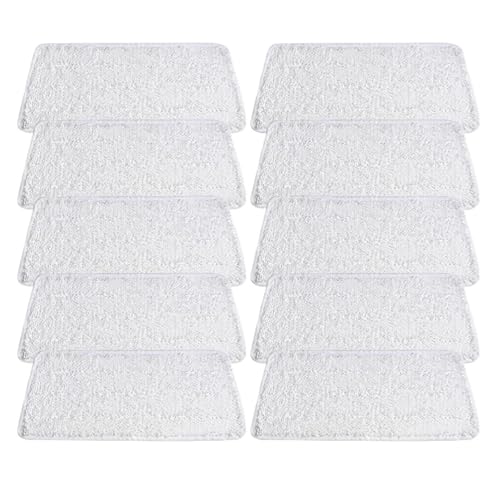 Vileda Steam XXL/PlusXXL �Ή� �􂦂�����p�ė��p�\�f�B�[�v�N���[�j���O�p�b�h �}�C�N���t�@�C�o�[�N���X �X�`�[���N���[�i�[�A�N�Z�T���[�p�[�c(10Pcs)