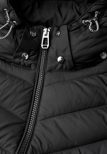 Street One Damen Jacke mit Abnehmbarer Kapuze