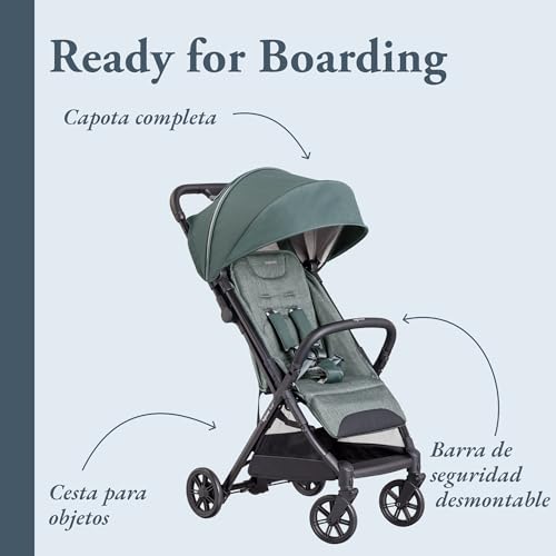 Miniatura 2 de Inglesina Silla de Paseo ligera Quid², hasta 22 kg, Compacta y Ligera, Ideal para Avión, Elephant Grey
