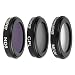Produktbild Spieland 3Pack Drohnenfilter Filterset: MCUV ND8 CPL Filter für DJI Mavic 2 Zoom