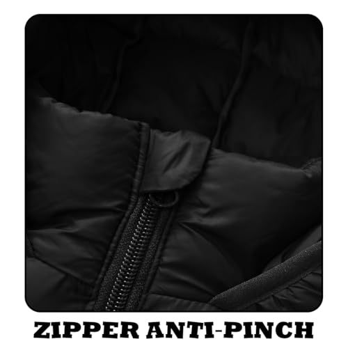 Winter Puffer Jacket Waterproof Hooded Coat Lightweight Clothes For Kids Boys4