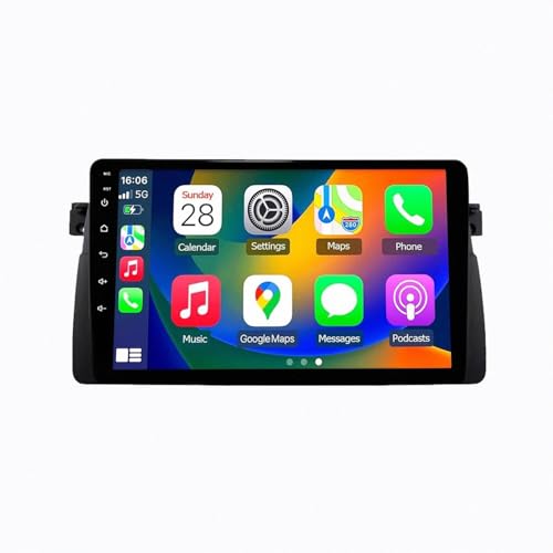 Radio Coche 2 DIN BMW E46 soluciona falta de Bluetooth con Mirror Link
