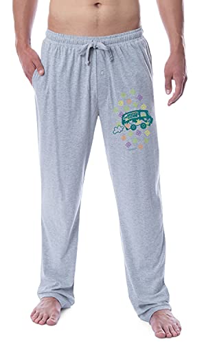 Scooby-Doo Mens' Scooby Dog Tag Mystery Machine Sleep Pajama Pants